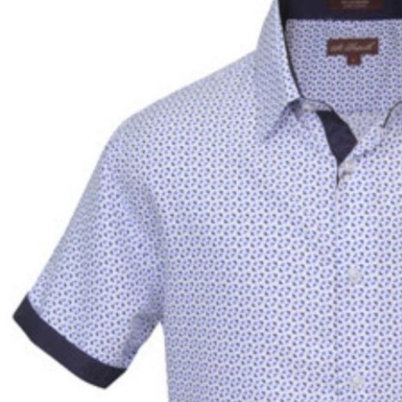 5X St Patrick Men's Short Sleeve Shirt Microfiber 5XL - Picture 4 of 7